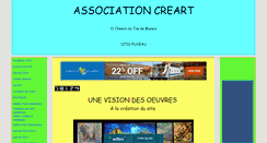 Desktop Screenshot of creartfuveau.com